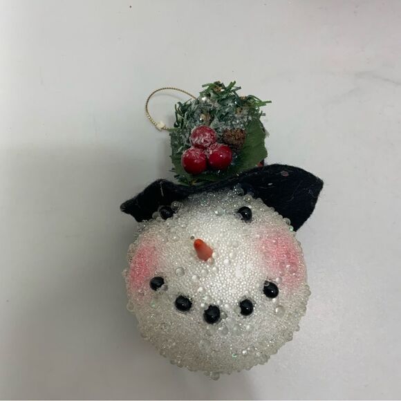 Lot of 4 Snowman Christmas Tree Ornaments - Picture 2 of 8